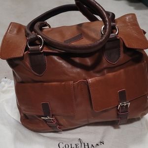 Vintage Natural Cole Haan Bag